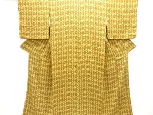 大正ロマン　錦紗菱模様着物